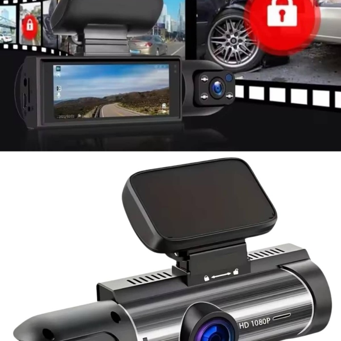 KESGİN MARKET ® Çift Kameralı Araç Kamerası Ön ve Arka Kameralı