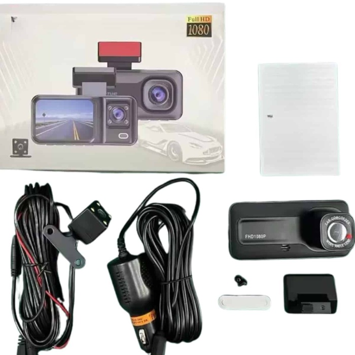 KESGİN MARKET ® Ön ve Arka Kameralı 2 İnç 1080P Full HD DVR Araç İçi Ekran