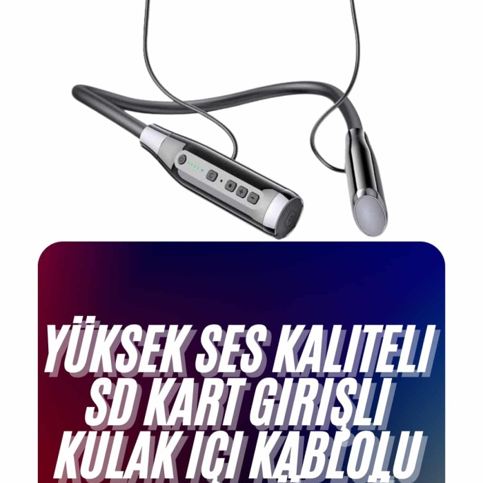 KESGİN MARKET ® Kablolu Bluetooth Kulaklık Kulak İçi 120 Saat ANC Özelliği Uzun Ömürlü