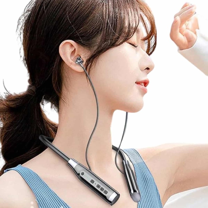 KESGİN MARKET ® Boyun Bantlı SD Kart Girişli Yüksek Perfomanslı Bluetooth Kulaklık