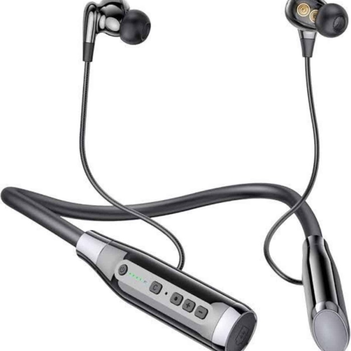 KESGİN MARKET ® Boyun Bantlı Kulak İçi Kablolu Yüksek Ses Kaliteli Bluetooth Kulaklık