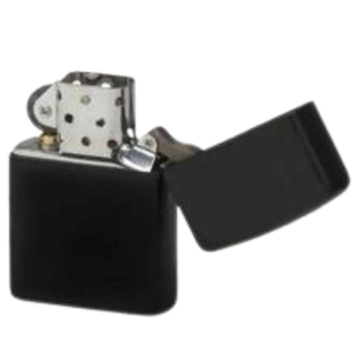 KESGİN MARKET ® Hediyelik Zarif Zippo Model Siyah Benzinli Çakmak