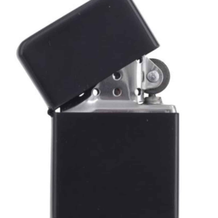 KESGİN MARKET ® Hediyelik Zarif Zippo Model Siyah Benzinli Çakmak