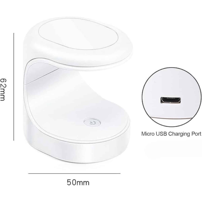 KESGİN MARKET ® Kalıcı Oje Kurutucu Mini UV Işınlı Taşınabilir Hızlı ve Pratik Oje Kurutucu