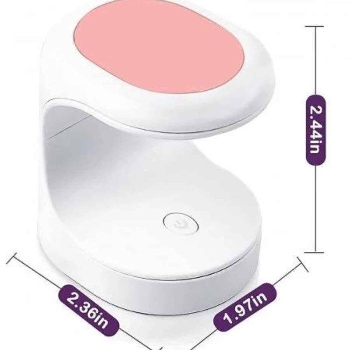 KESGİN MARKET ® Protez Tırnak Kurutucu Kalıcı Oje Led Oje Kurutucu UV Işınlı Taşınabilir