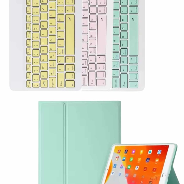 KESGİN MARKET ® Kablosuz Bluetooth Bağlantılı Taşınabilir Q Klavye Tüm Cihazlara Uyumlu