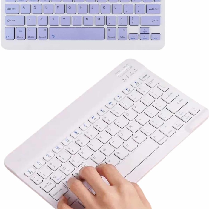 KESGİN MARKET ® Q Klavye Türkçe Bluetooth Klavye Tüm Cihazlara Uyumlu Kablosuz