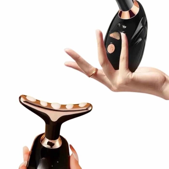 KESGİN MARKET ® Gıdık Ve Sarkma Giderici Boyun Ve Yüz Güzellik Cihazı Pilli