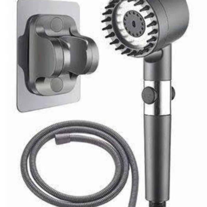 KESGİN MARKET ® Yüksek Performanslı Masaj Etkili Su Tasarruflu Duş Başlığı Krom Kaplama Uzun Ömürlü