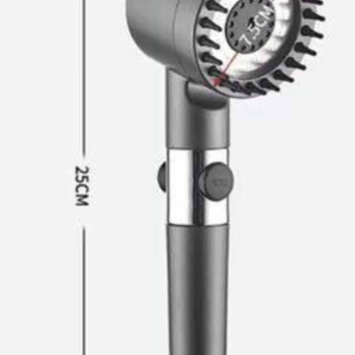KESGİN MARKET ® Yüksek Performanslı Masaj Etkili Su Tasarruflu Duş Başlığı Krom Kaplama Uzun Ömürlü