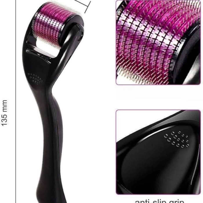 KESGİN MARKET ® 540 Iğneli Derma Roller 1Mm Titanyum Uçlu Saç Kaş Serum Kullanımına Uygun