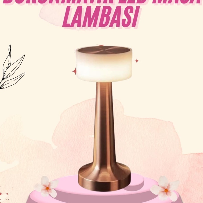 KESGİN MARKET ® Dekoratif Masa Lambası Dokunmatik Renk Değiştirebilen Gece Lambası