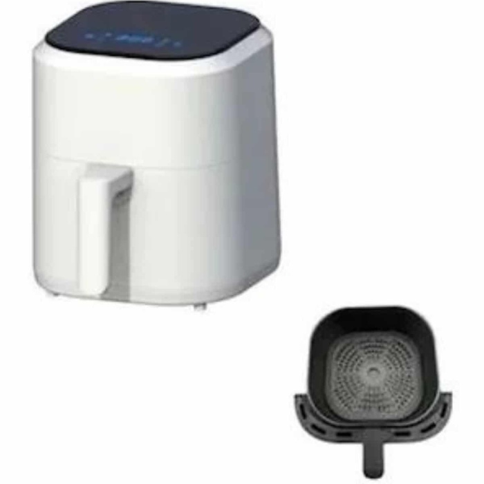 KESGİN MARKET ® Hava Fritözü 4L Airfryer Pratik Uzun Ömürlü Yağsız Pişirme Taşınabilir