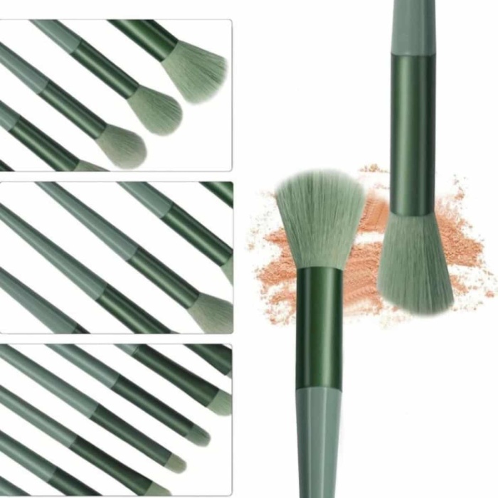 KESGİN MARKET ® 13 Parça Makyaj Fırça Seti Far Kontür Aydnlatıcı Fırçası İz Bırakmaz Hafif ve Yumuşak