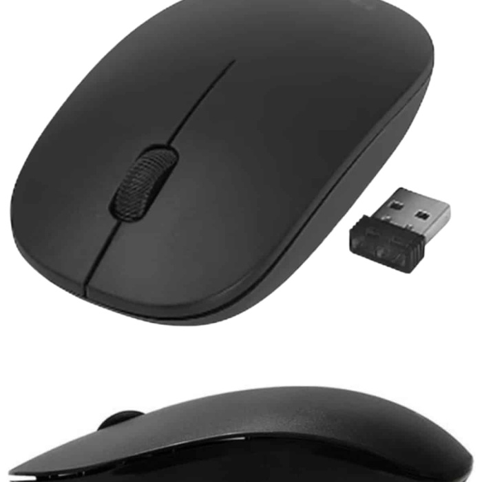 KESGİN MARKET ® Kablosuz Bağlantı Yüksek Hassasiyetli Kablosuz Wireless Siyah Mouse