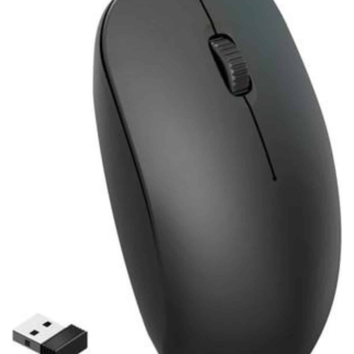 KESGİN MARKET ® Ergonomik Tasarım Kablosuz Siyah Mouse Hassas Uzun Ömürlü