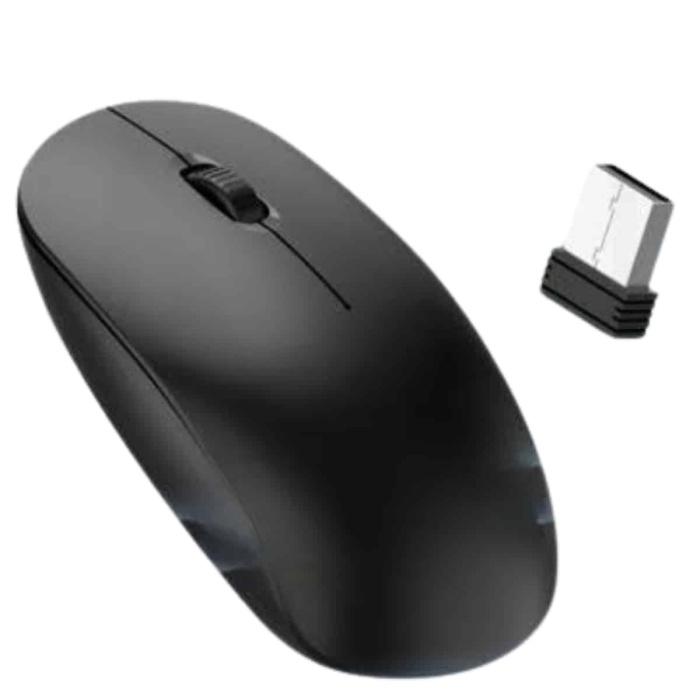 KESGİN MARKET ® Siyah Kablosuz Mouse Wireless Mouse Minimal Tasarım