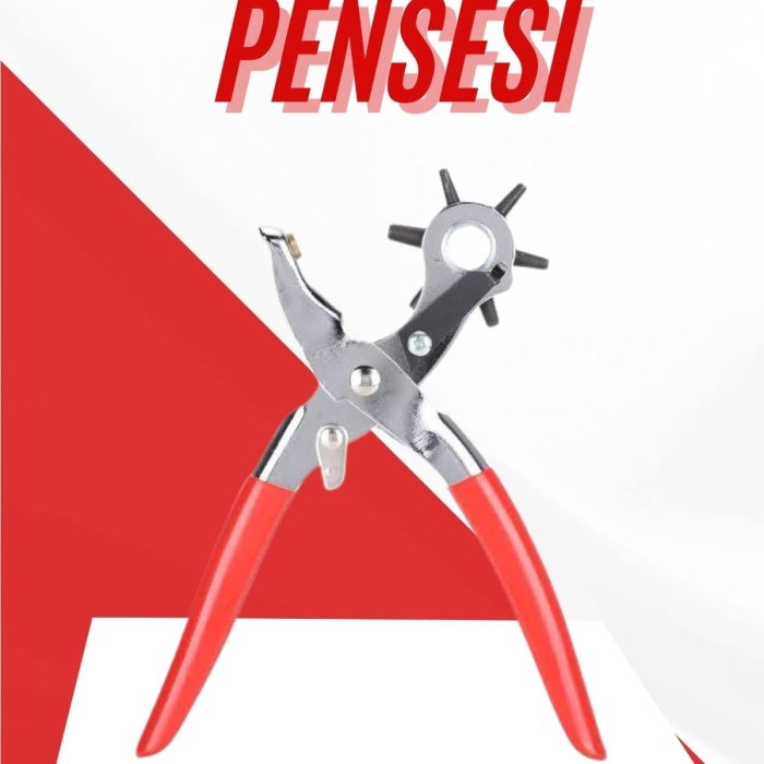 KESGİN MARKET ® Kemer Delme Pensesi 6 Farklı Boyutta Kemer Delici Ev Deri Kemer