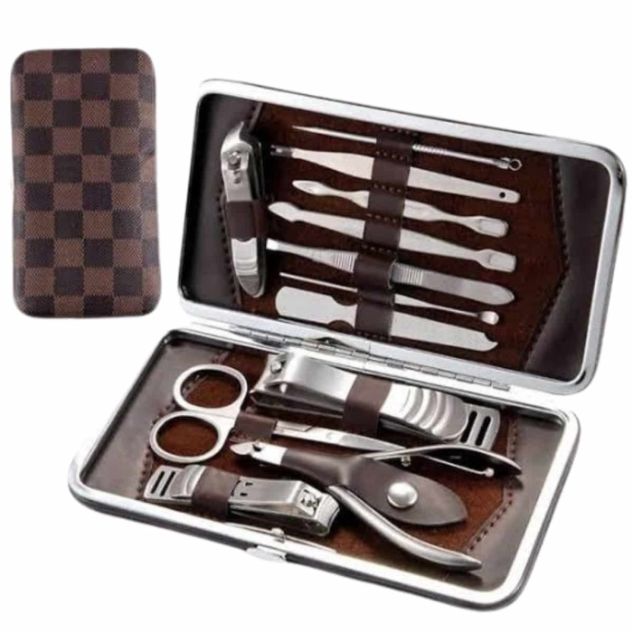 KESGİN MARKET ® Tırnak Bakımı Tırnak Makası Profesyonel 12 Parça El Ayak Manikür Pedikür Seti