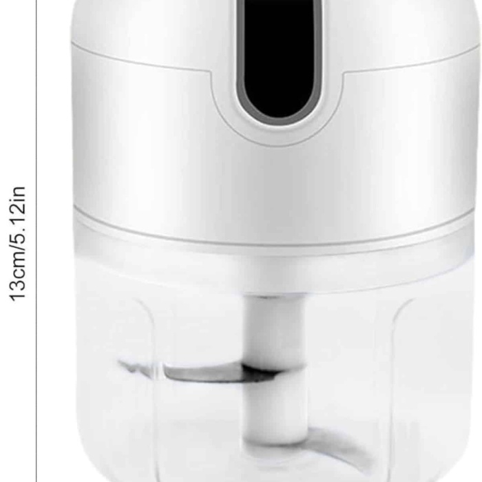 KESGİN MARKET ® Mini Doğrayıcı Rondo Taşınabilir Mini El Blender Paslanmaz Çelik