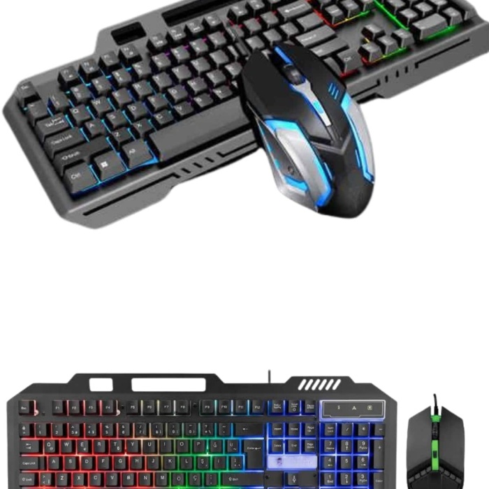 KESGİN MARKET ®   Oyuncu Klavyesi Led Aydınlatmalı Mekanik Hisli