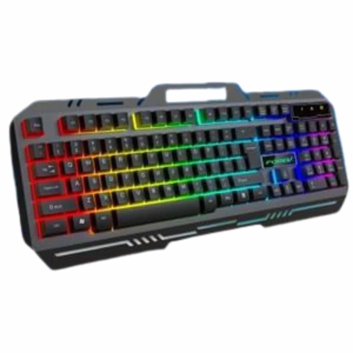 KESGİN MARKET ® Işıklı Oyuncu Q Klavye Mouse Seti Siyah   Oyuncu Klavye