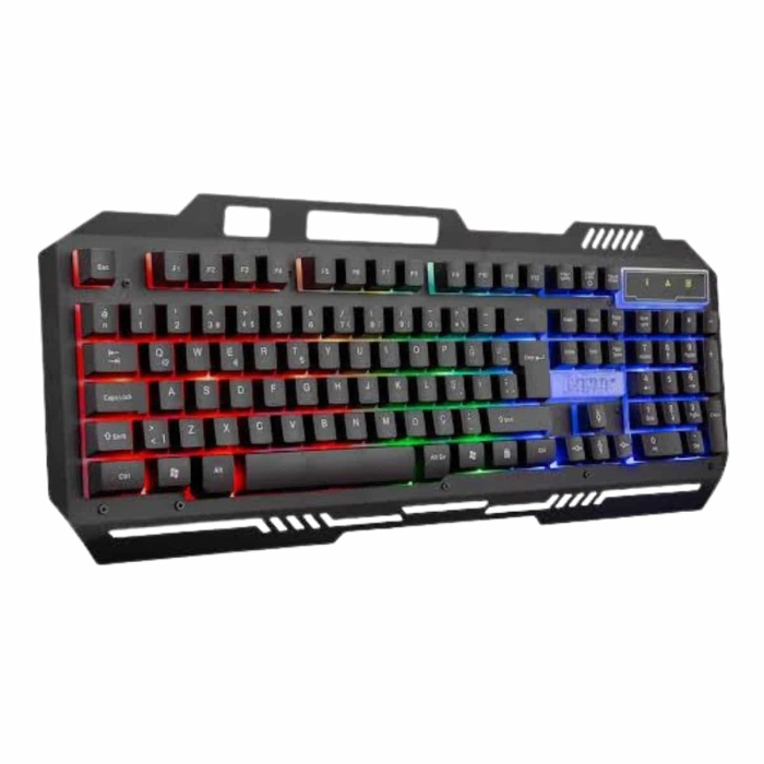 KESGİN MARKET ® Işıklı Oyuncu Q Klavye Mouse Seti Siyah   Oyuncu Klavye