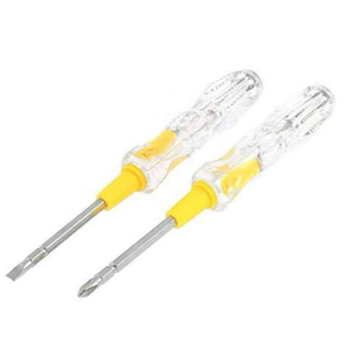 KESGİN MARKET ® Kontrol Kalemi Çift Taraflı Uçlu Elektrik Akım Test Cihazı