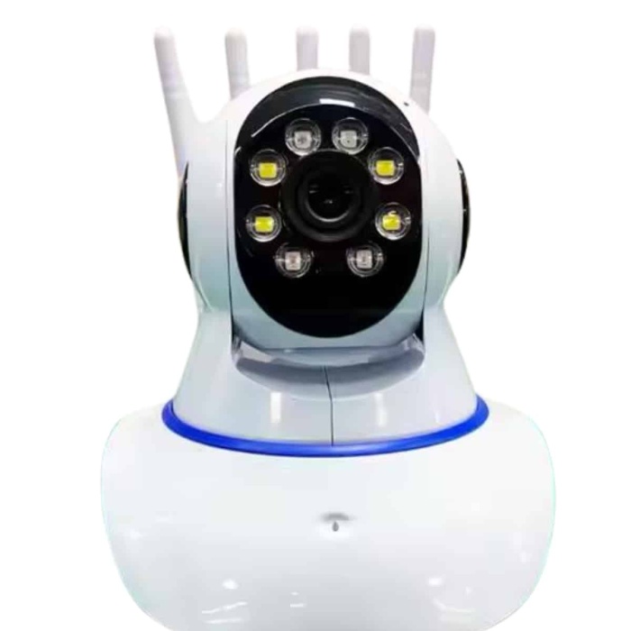 KESGİN MARKET ® LED Aydınlatmalı 5 Antenli Motorlu 1080P Wifi Kamera Sensörlü