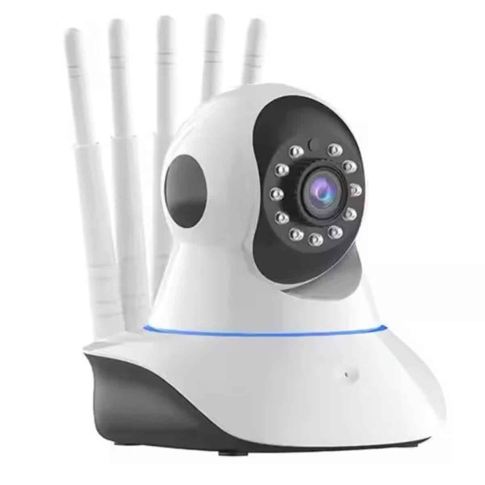 KESGİN MARKET ® LED Aydınlatmalı 5 Antenli Motorlu 1080P Wifi Kamera Sensörlü