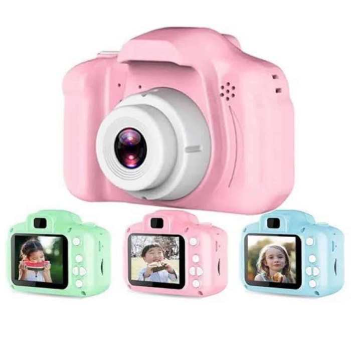 KESGİN MARKET ® Çocuklara Özel Fotoğraf Ve Video Çeken Mini Çok Renkli Fotoğraf Makinesi