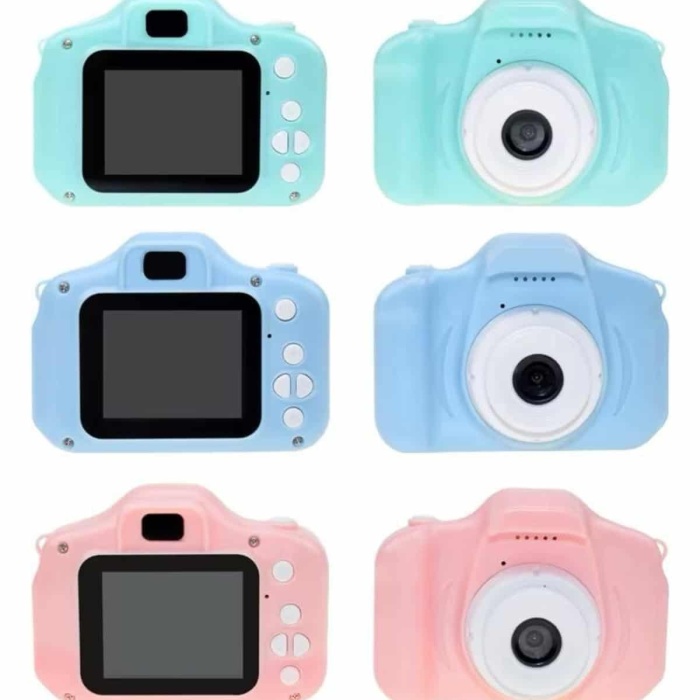 KESGİN MARKET ® Çocuklara Özel Fotoğraf Ve Video Çeken Mini Çok Renkli Fotoğraf Makinesi