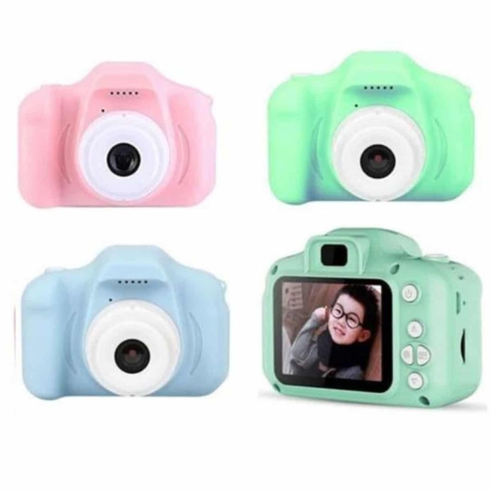 KESGİN MARKET ® Dijital Fotoğraf Makinesi Çocuk Mini 1080p HD Kaliteli Renkli