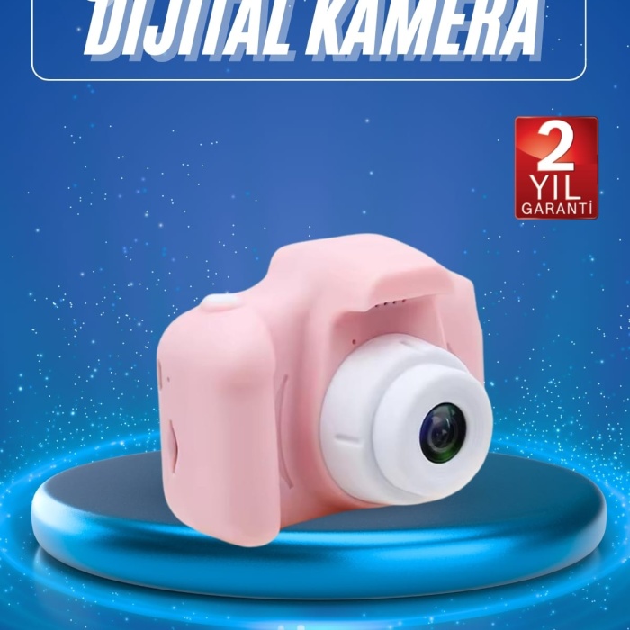 KESGİN MARKET ® 2.0 Inç Ekran Mini 1080p Hd Çocuk Kamera Dijital Fotoğraf Makinesi