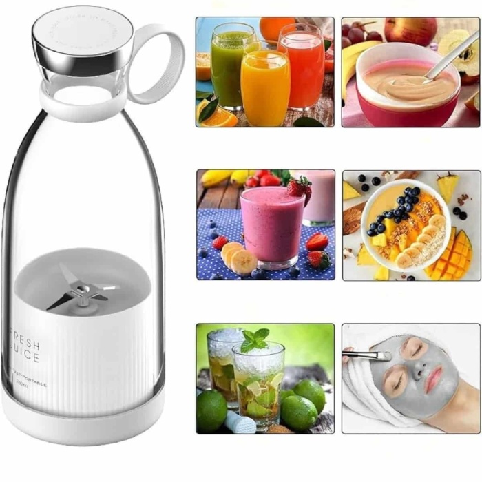 KESGİN MARKET ® u Geçirmez Kablosuz Şarjlı Dayanıklı Taşınabilir Mini Blender