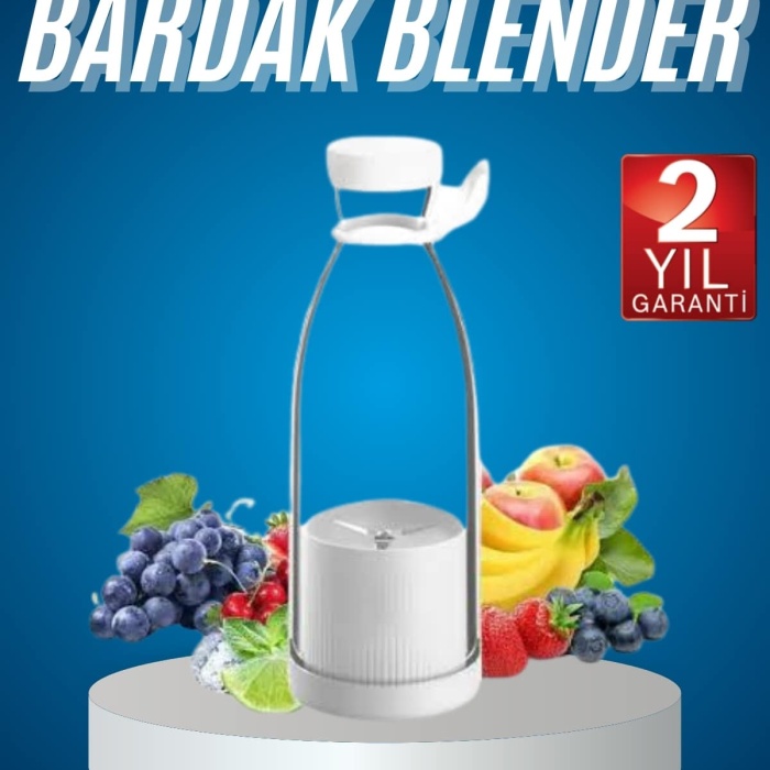 KESGİN MARKET ® Meyve Sıkacağı Taşınabilir USB Elektrikli Blender Mini