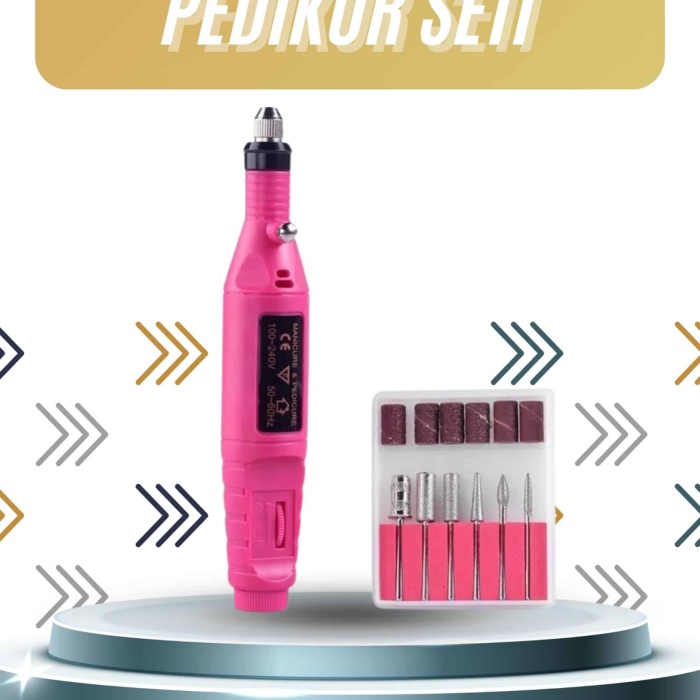 KESGİN MARKET ® Protez Tırnak Ayak Nasır Ve Tırnak Mantar Makinesi Elektrikli 12v Tırnak Törpü Seti