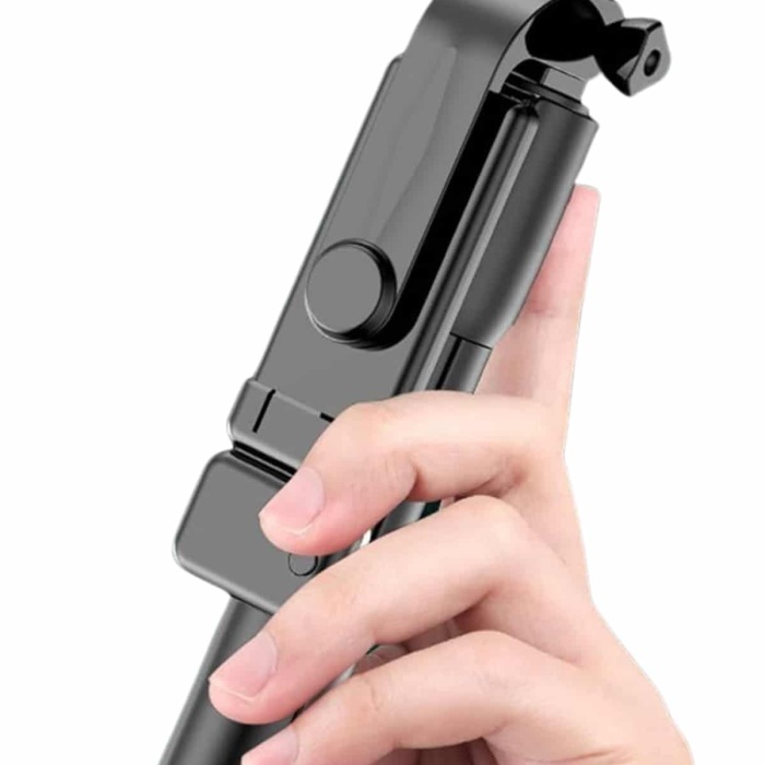 KESGİN MARKET ® Selfie Çubuğu Tripod Bluetooth Kumandalı Selfie Çubuğu Telefon Tutucu