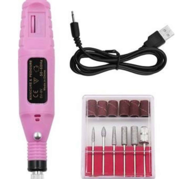 KESGİN MARKET ® Profesyonel Manikür Pedikür Seti Törpü Makinesi Protez Tırnak Çıkarma