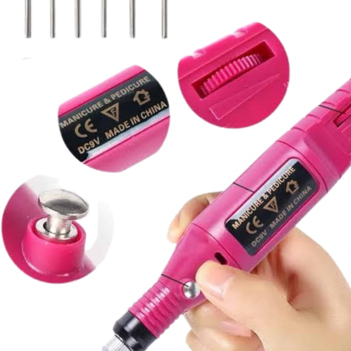 KESGİN MARKET ® Profesyonel Manikür Pedikür Seti Törpü Makinesi Protez Tırnak Çıkarma