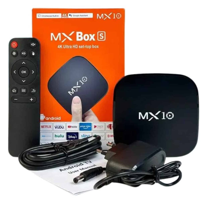 KESGİN MARKET ® 2.4G Wifi Tv Box Medya Oynatıcı TV Uyumlu MX Box Kutusu Android TV