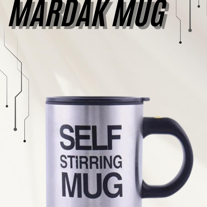 KESGİN MARKET ® Karıştırıcı Özellikli Mikser Kupa Bardak Termos Bardak