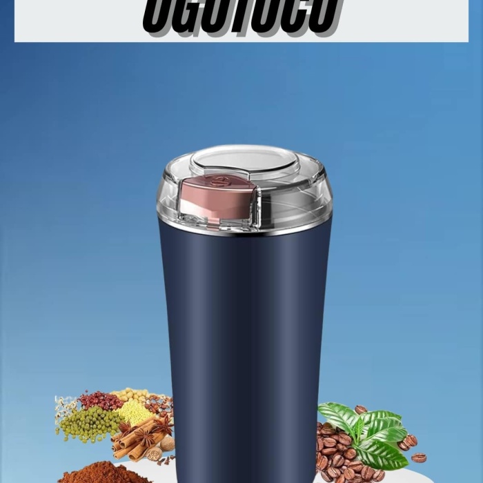 KESGİN MARKET ® Kahve ve Baharat Öğütücü Kolay Temizlenebilir Paslanmaz Çelik Taşınabilir