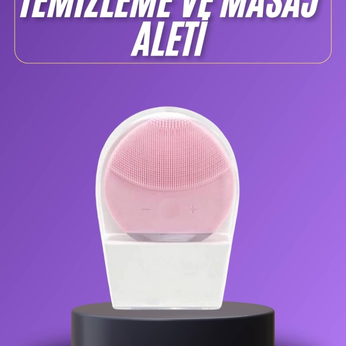 KESGİN MARKET ® Titreşimli Yüz Masaj Aleti Titreşimli Makyaj Temizleme Cihazı