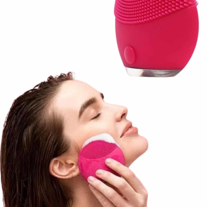 KESGİN MARKET ® Titreşimli Yüz Masaj Aleti Titreşimli Makyaj Temizleme Cihazı