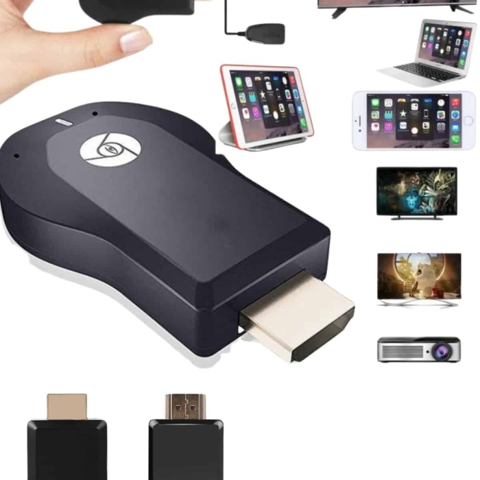 KESGİN MARKET ® Kablosuz Hdmı Ses Ve Görüntü Aktarıcı Kolay Taşınabilir Yüksek Çözünürlüklü