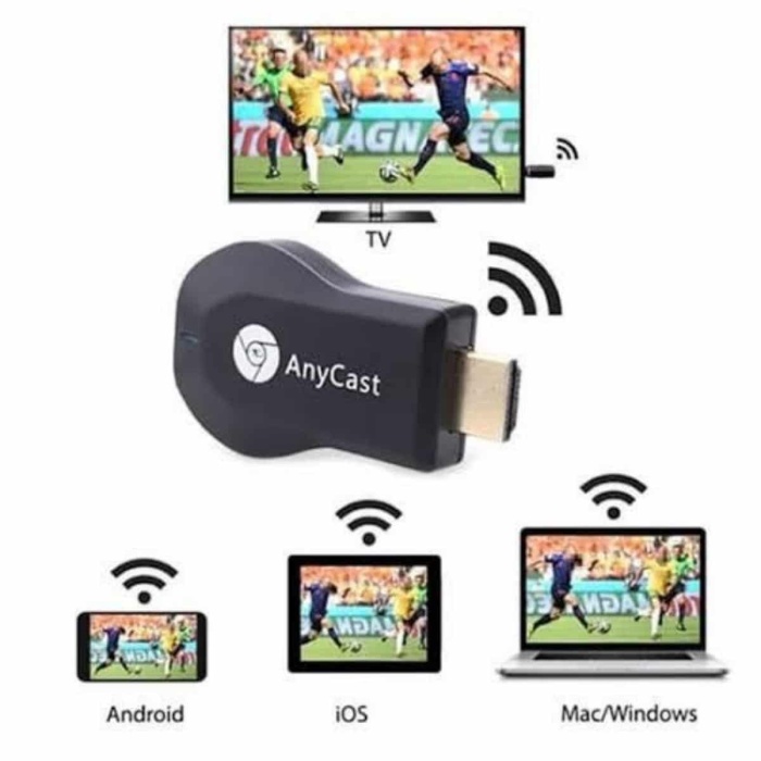 KESGİN MARKET ® Kablosuz HDMI Wifi Görüntü Aktarıcı Tüm Cihazlara Uyumlu