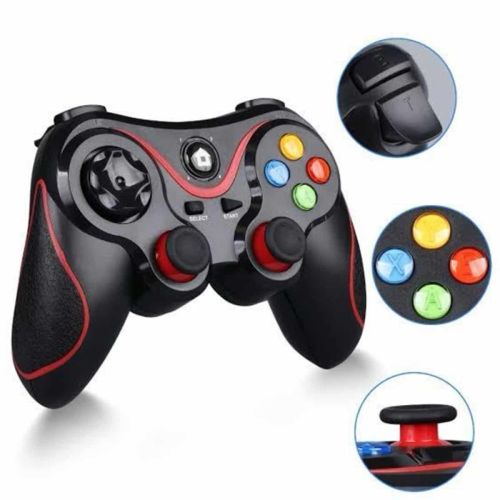 KESGİN MARKET ® Kablosuz Oyun Kolu Bluetooth Joystick Gamepad Android Uyumlu