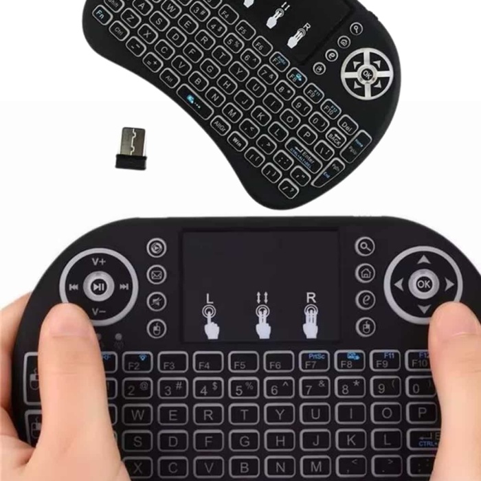 KESGİN MARKET ® Mini Klavye   Pc Playstation Ledli Mouse Rgb Mouse Bluetooth Usb