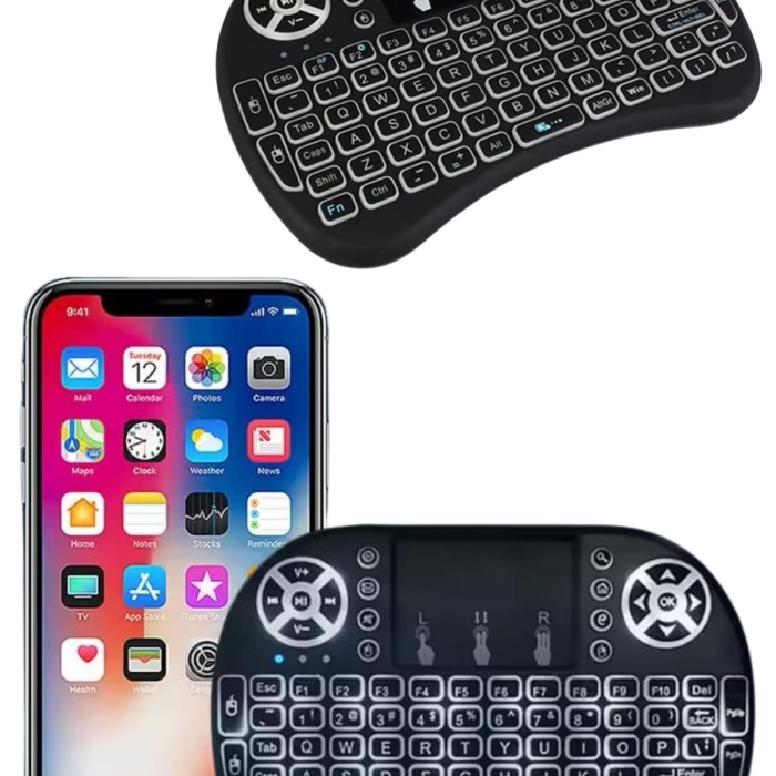 KESGİN MARKET ® Mini Klavye   Pc Playstation Ledli Mouse Rgb Mouse Bluetooth Usb